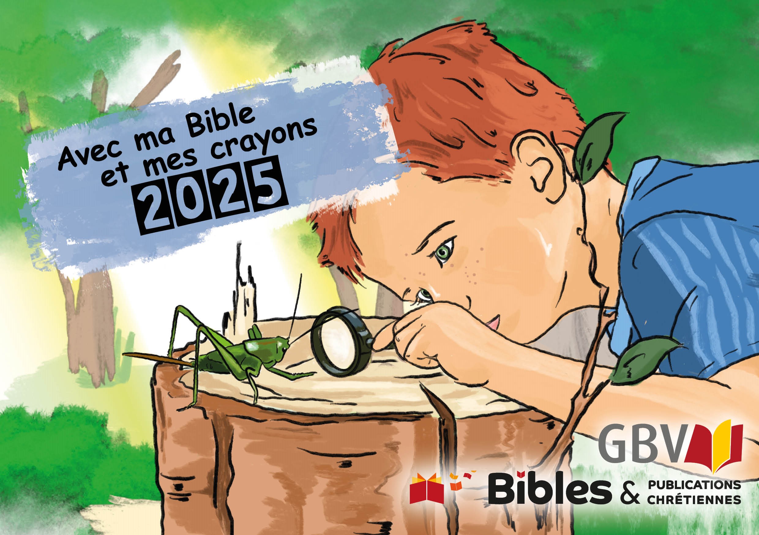 Mit Stift und Bibel 2025 Französisch, Kinderkalender