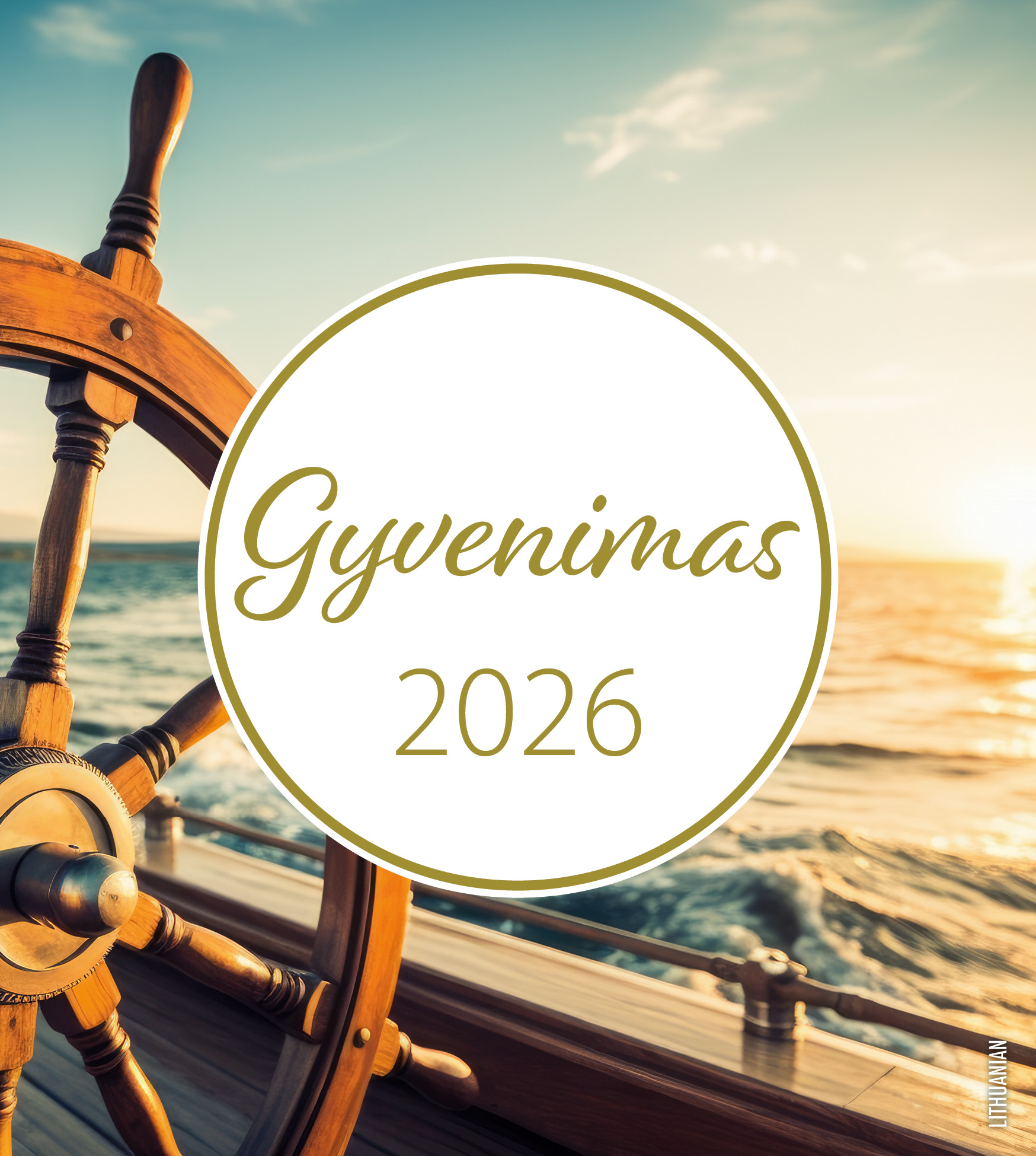 Leben 2026 Litauisch - Postkartenkalender