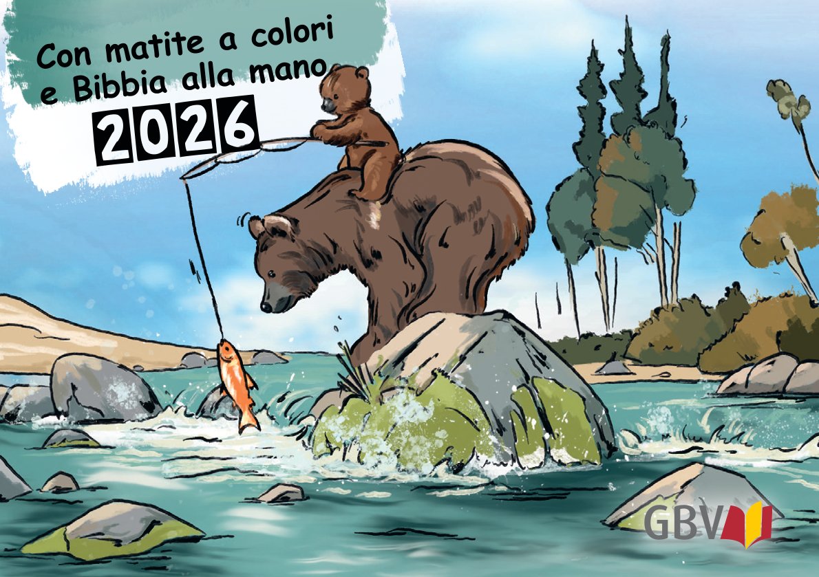 Mit Stift und Bibel 2026 Italienisch, Kinderkalender