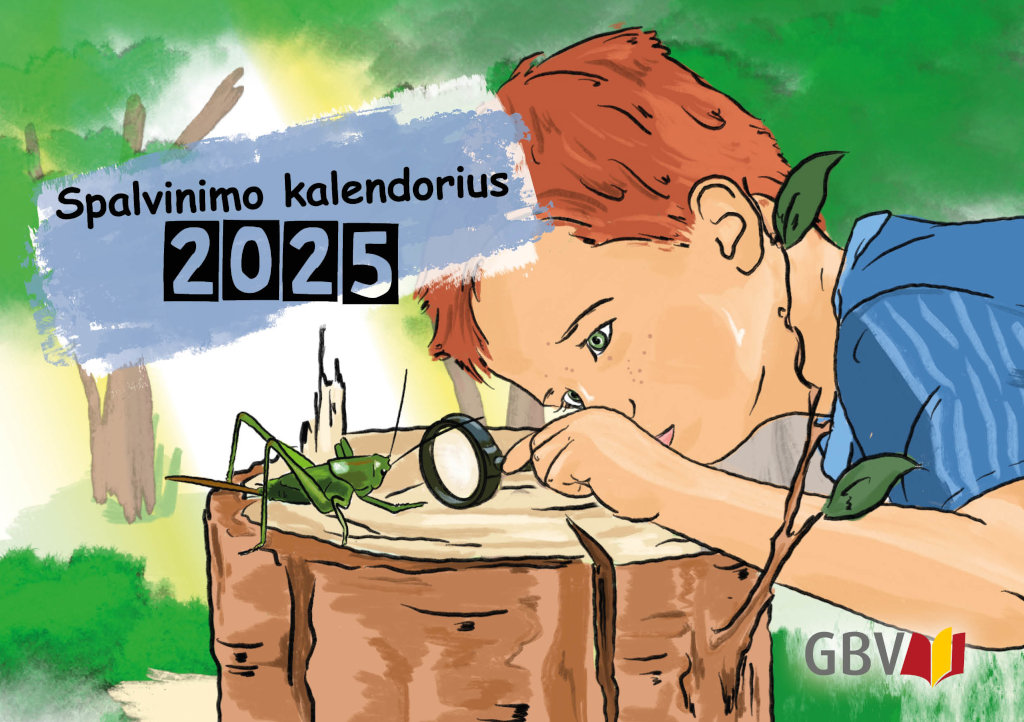 Mit Stift und Bibel 2025 Litauisch, Kinderkalender