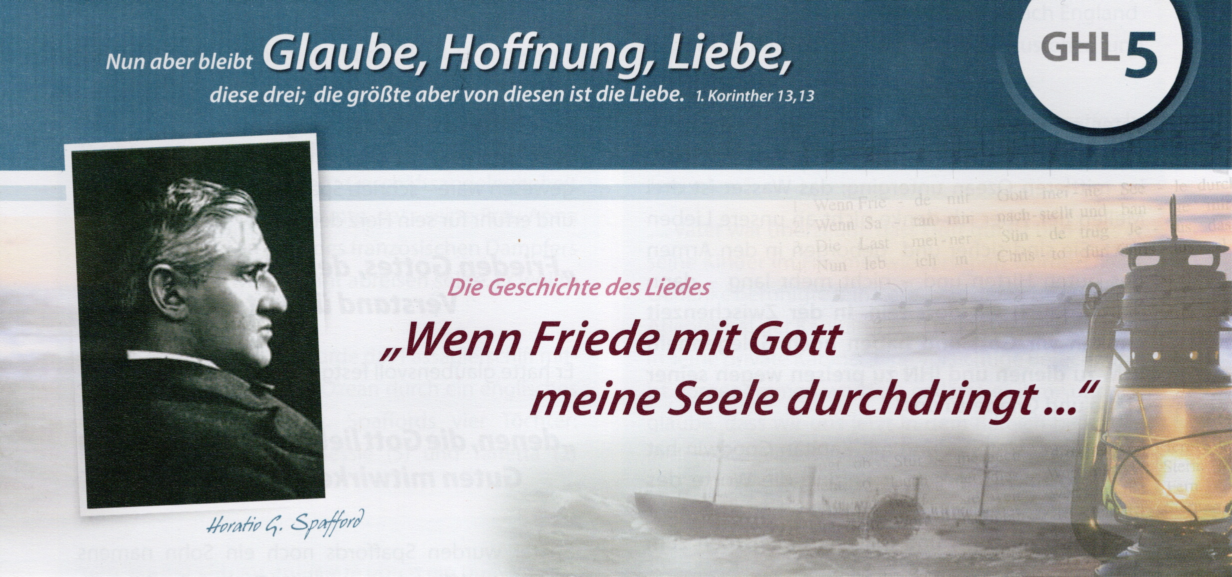 Wenn Friede mit Gott ...