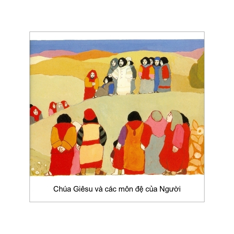 9044720 Kees de Kort, Jesus und seine Jünger, Kinderheft Vietnamesisch