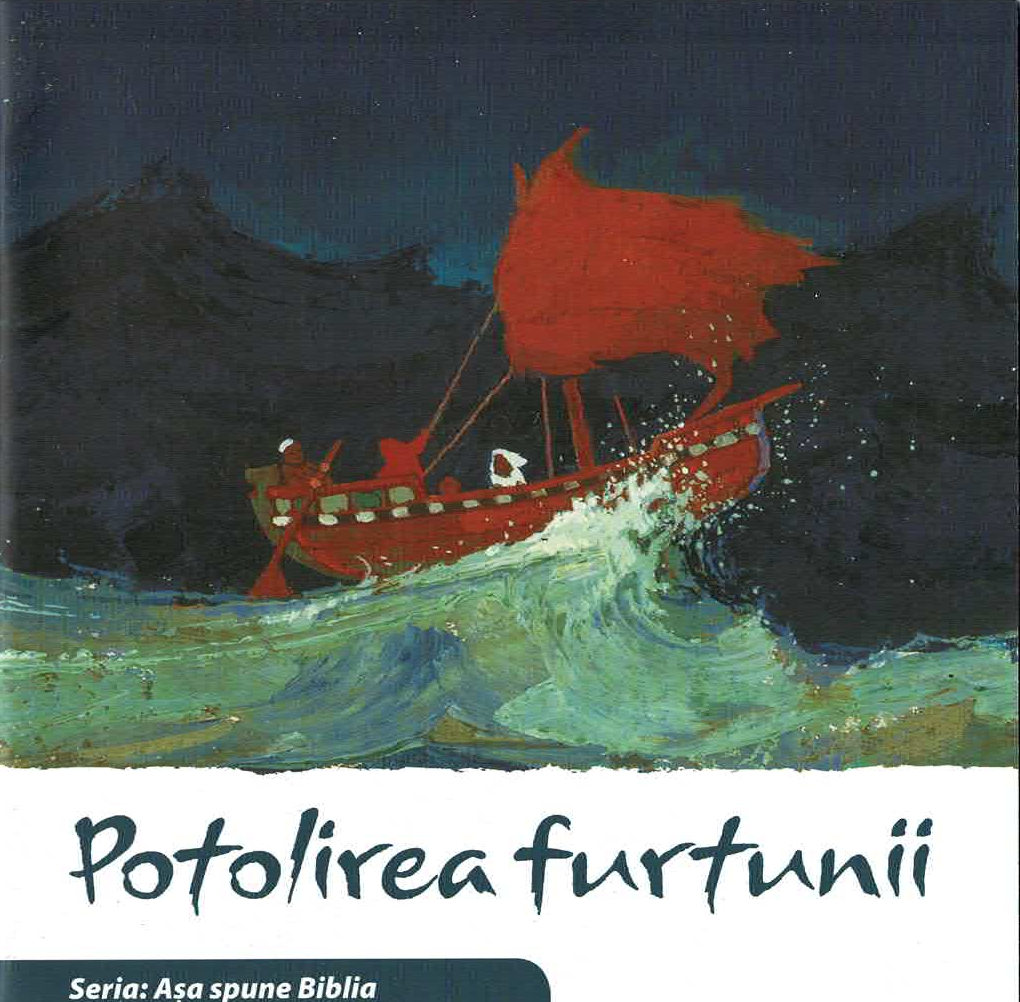 Kees de Kort, Jesus und der Sturm, Kinderheft Rumänisch
