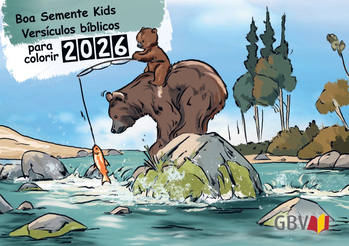 Mit Stift und Bibel 2026 Portugiesisch, Kinderkalender