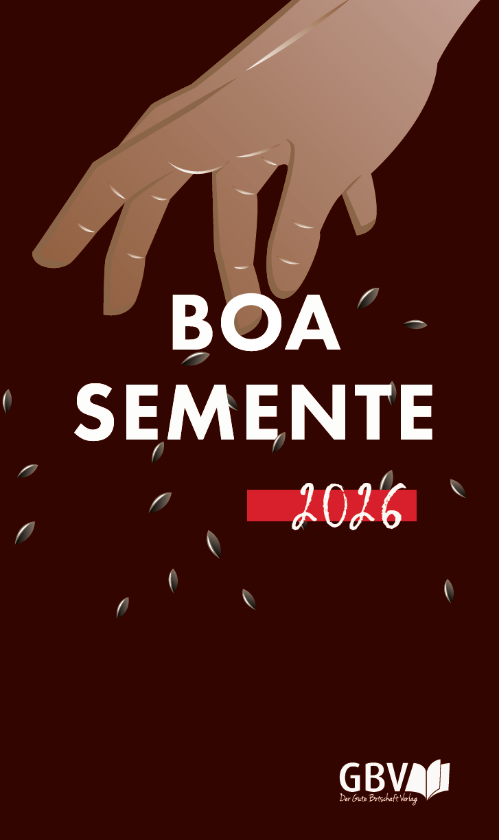 Andachtsbuch Die Gute Saat 2026, Portugiesisch