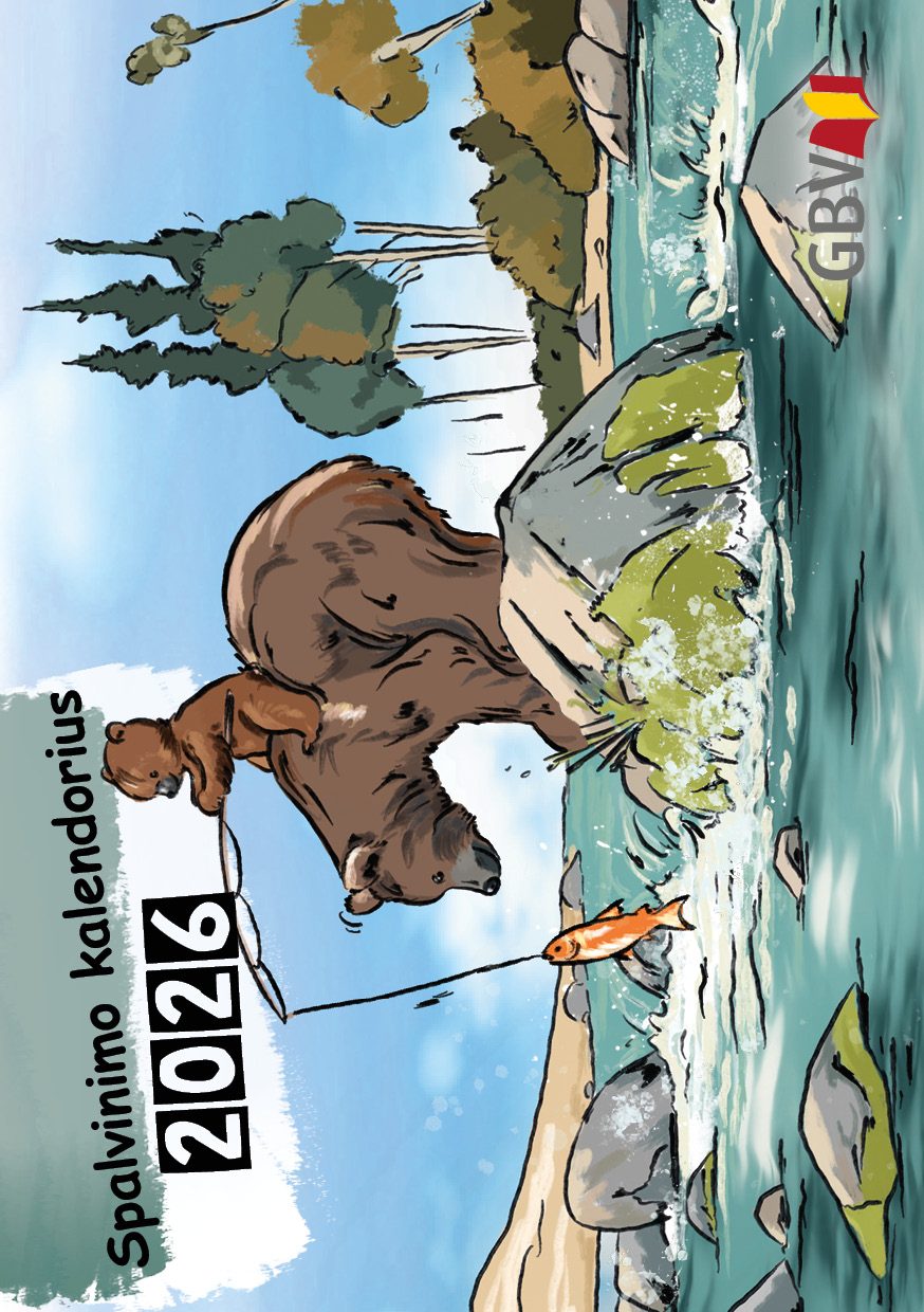 Mit Stift und Bibel 2026 Litauisch, Kinderkalender