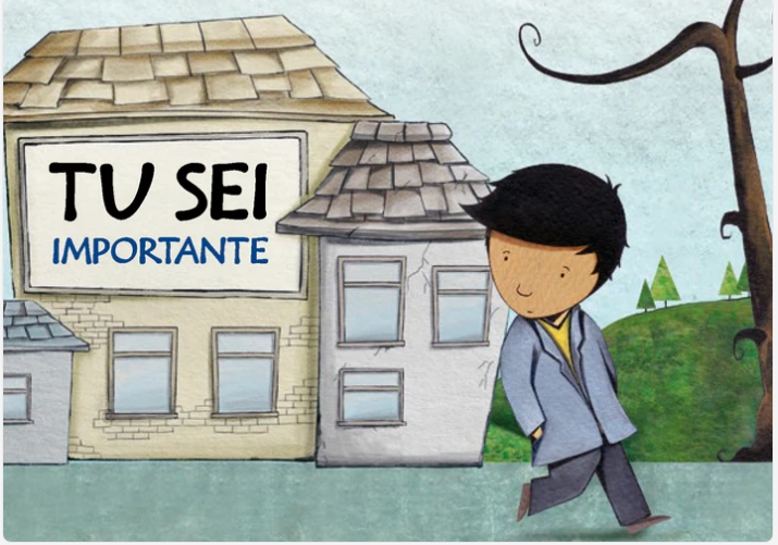 Du bist wichtig, Italienisch, evangelistisches Heft