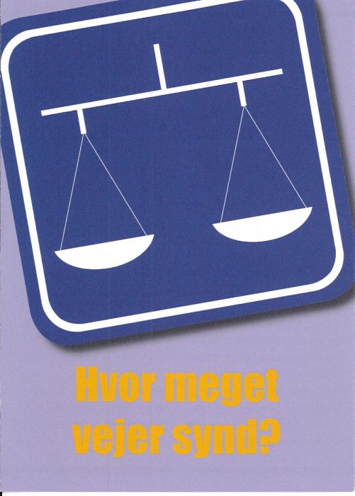 Traktat Dänisch, Wie viel wiegt die Sünde? Traktat Dänisch, Wie viel wiegt die Sünde?