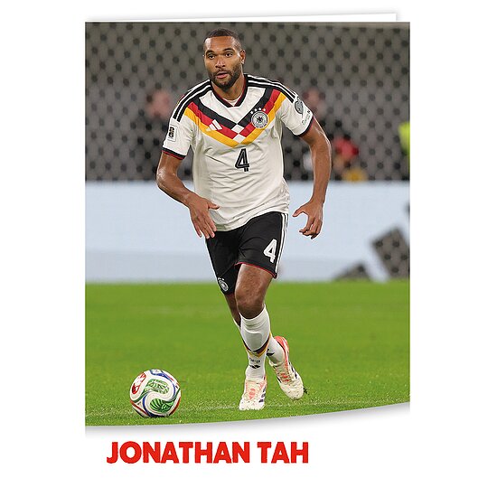 Spielerkarte Jonathan Tah, Deutsch