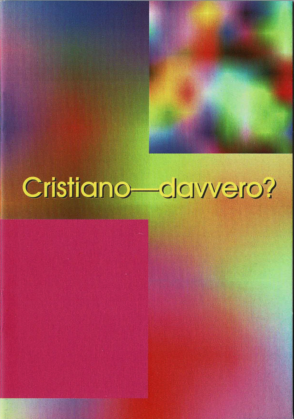 3842221 Christ sein? Italienisch, evangelistisches Heft