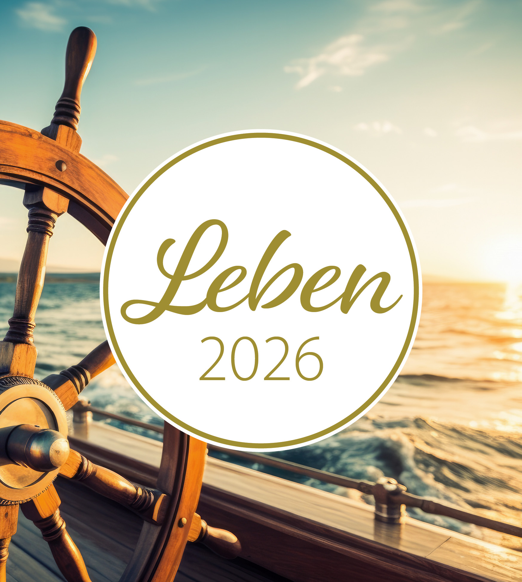 Leben 2026 Deutsch - Postkartenkalender