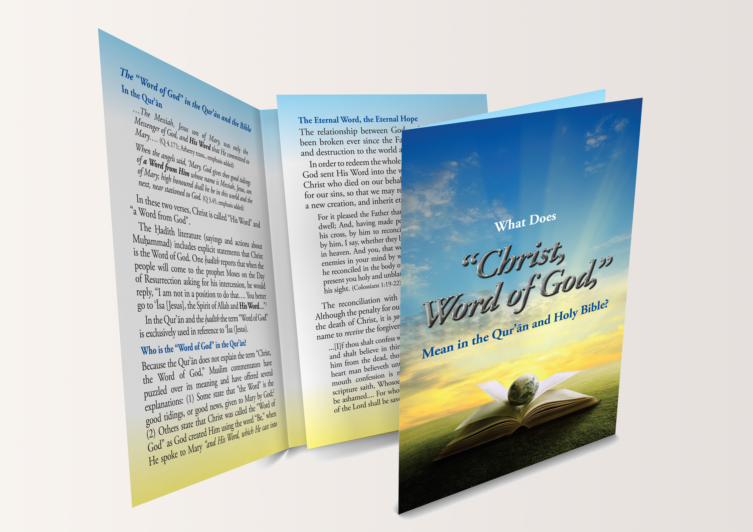 Traktat Englisch, Was bedeutet "Christus, das Wort Gottes" im Koran und in der Bibel?