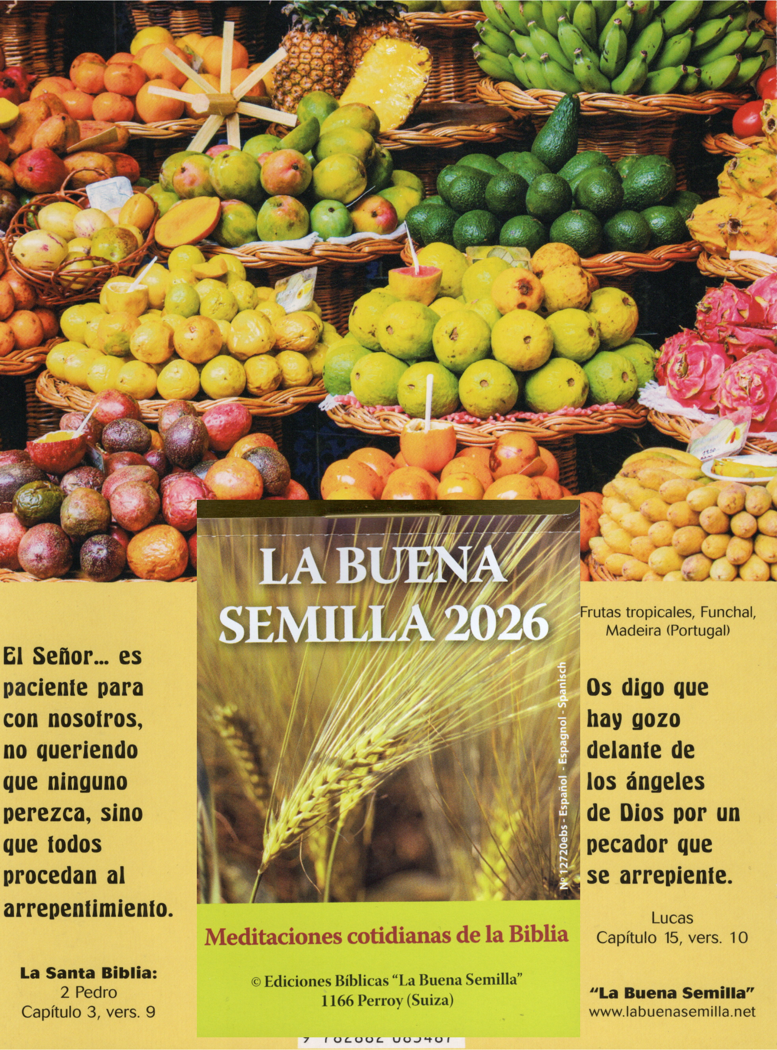 Tagesabreißkalender Gute Saat 2026, Spanisch