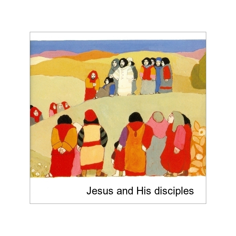 2684720 Kees de Kort, Jesus und seine Jünger, Kinderheft Englisch