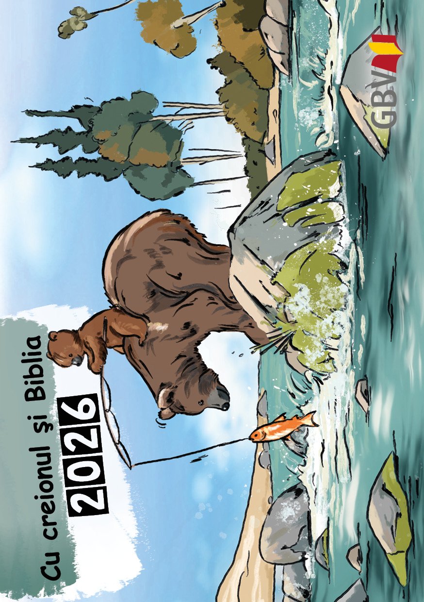 Mit Stift und Bibel 2026 Rumänisch, Kinderkalender