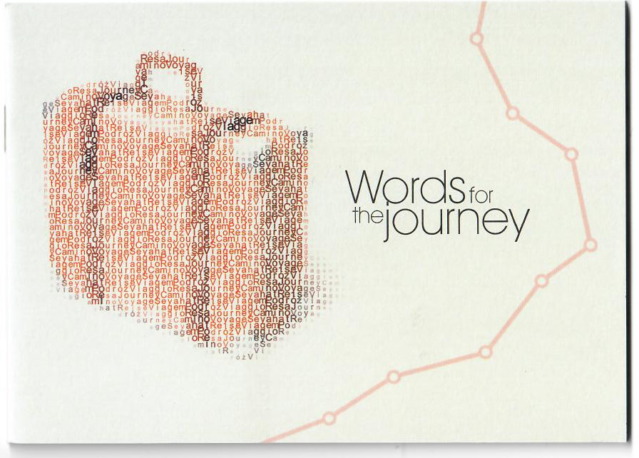 2682232ajBQQMu3RiyGb Worte für die Reise, Englisch, evangelistisches Heft