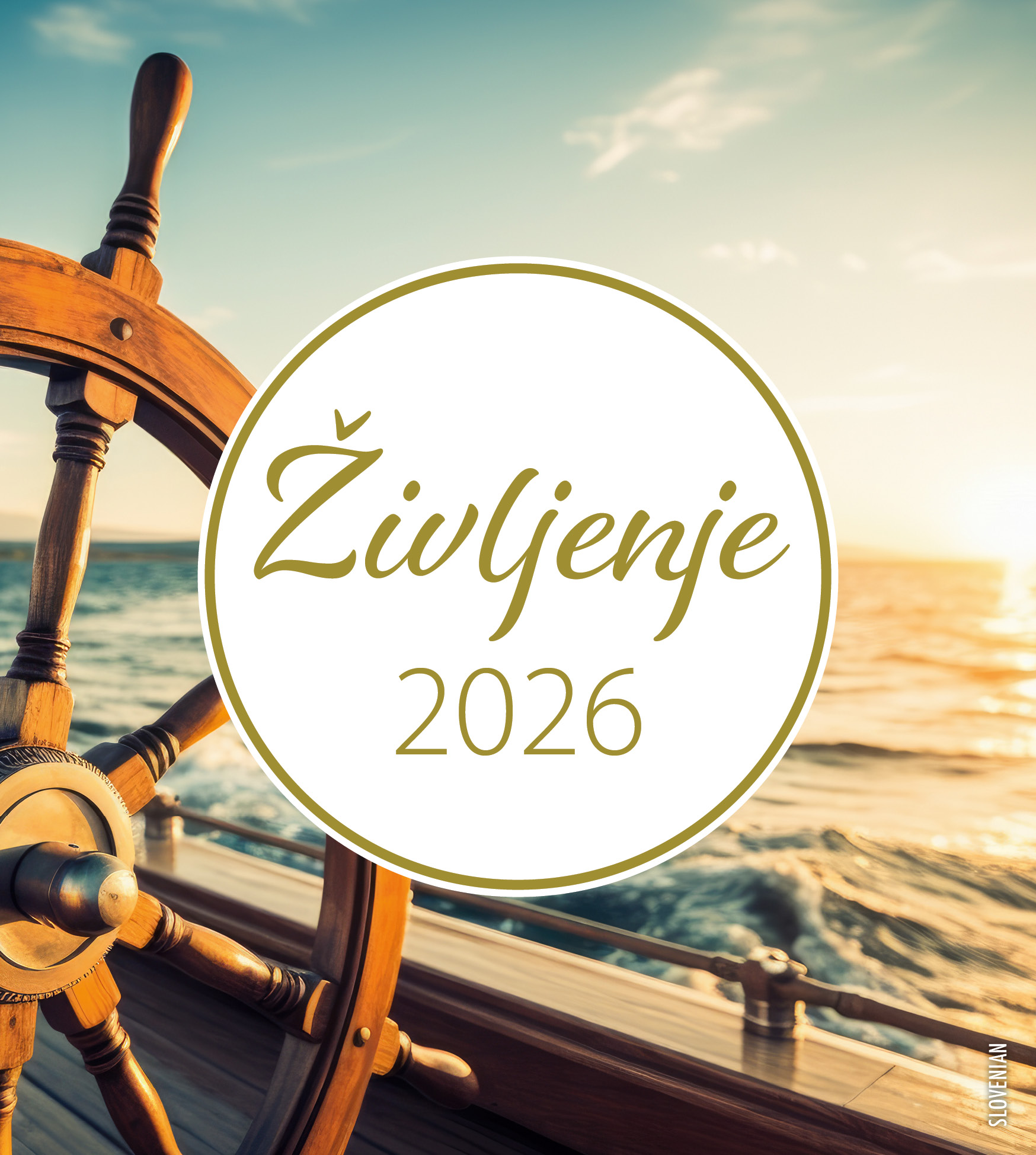 Leben 2026 Slowenisch - Postkartenkalender