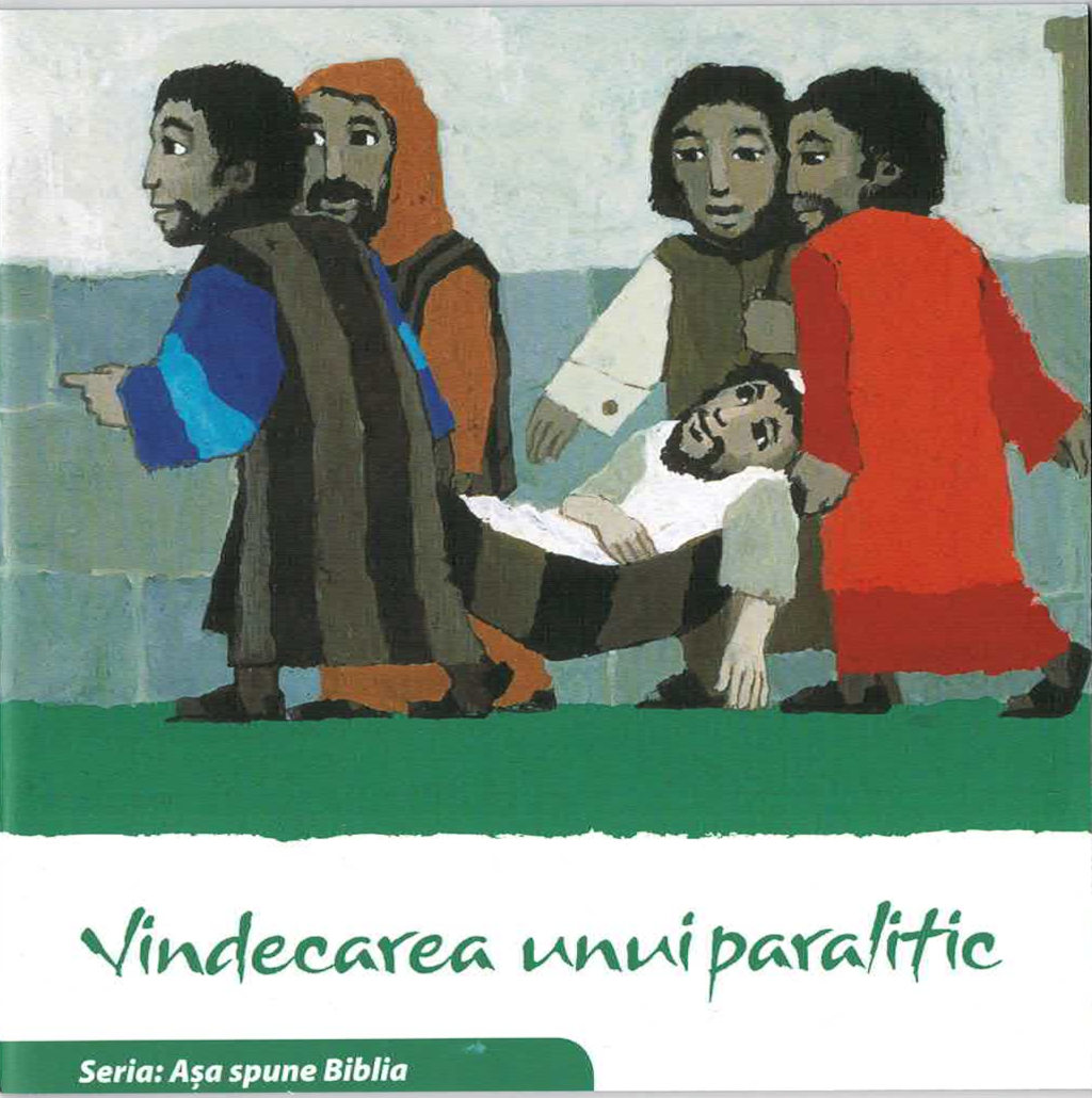 6924917 Kees de Kort, Jesus und der Gelähmte, Kinderheft Rumänisch