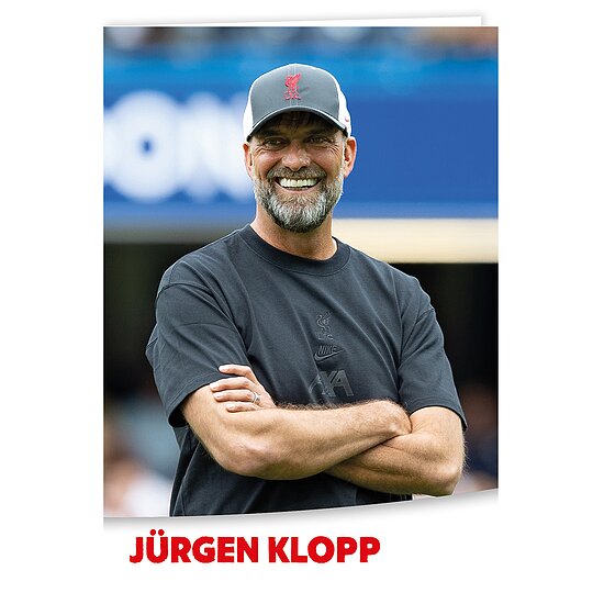 Spielerkarte Jürgen Klopp, Deutsch