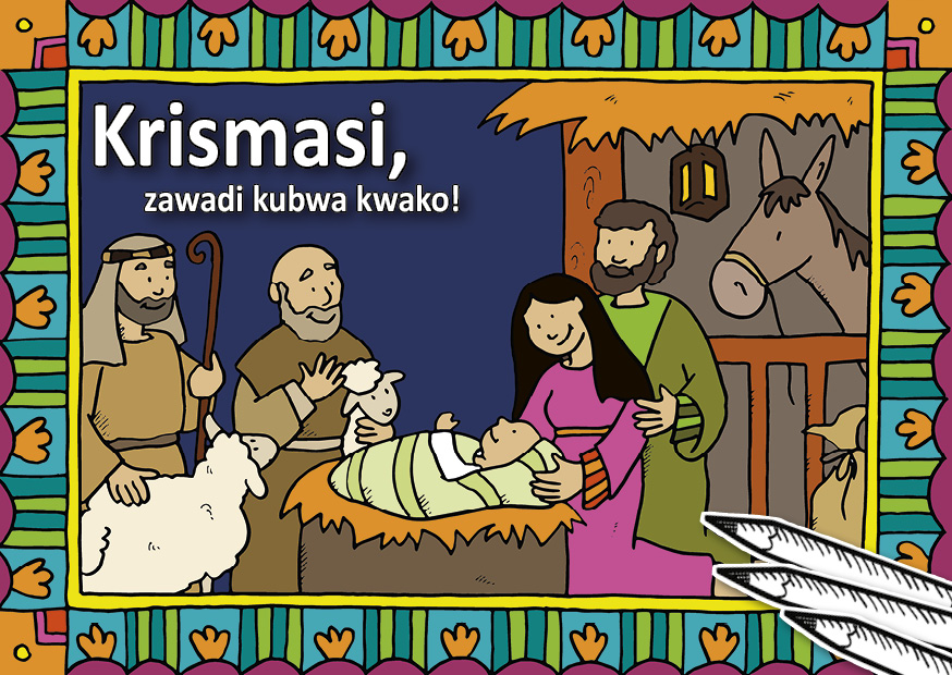 Weihnachtsheft für Kinder, Suaheli