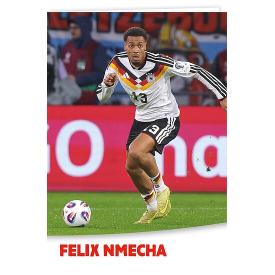Spielerkarte Felix Nmecha, Deutsch