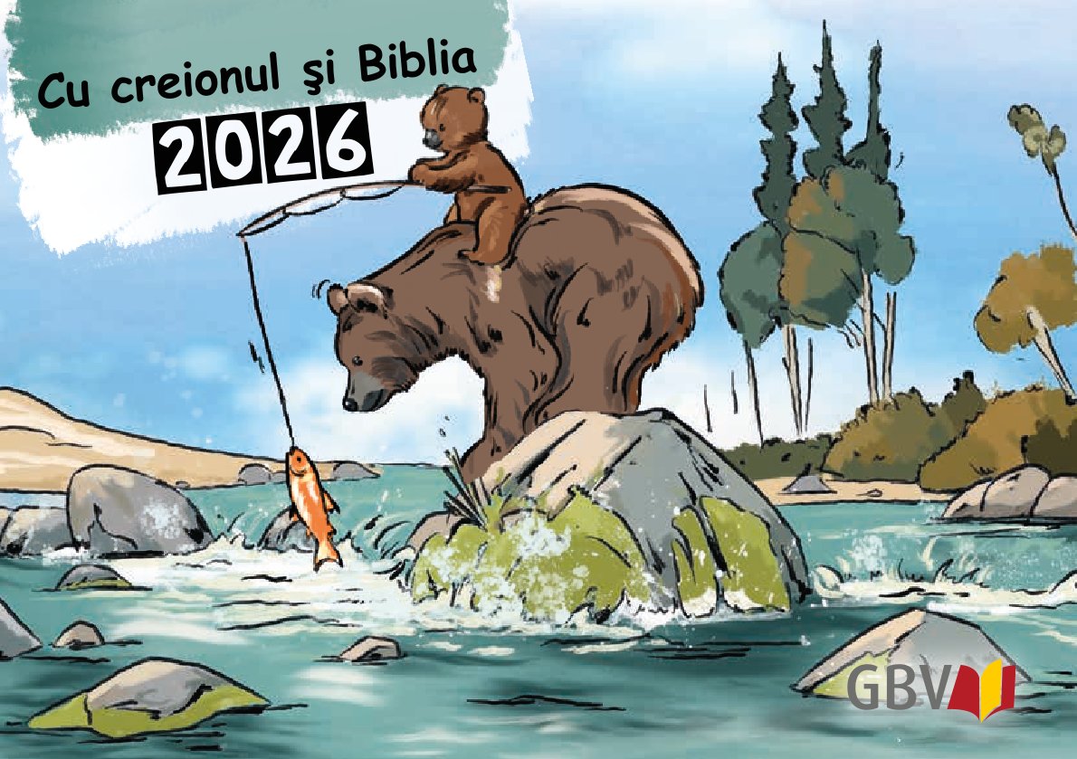 Mit Stift und Bibel 2026 Rumänisch, Kinderkalender