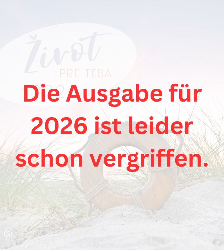 Leben für Dich 2026 Slowakisch - Postkartenkalender
