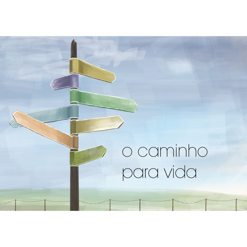 6602230 Der Weg zum Leben, Portugiesisch, evangelistisches Heft