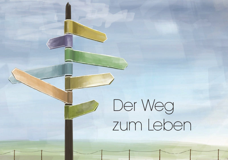 2442230 Der Weg zum Leben, Deutsch, evangelistisches Heft