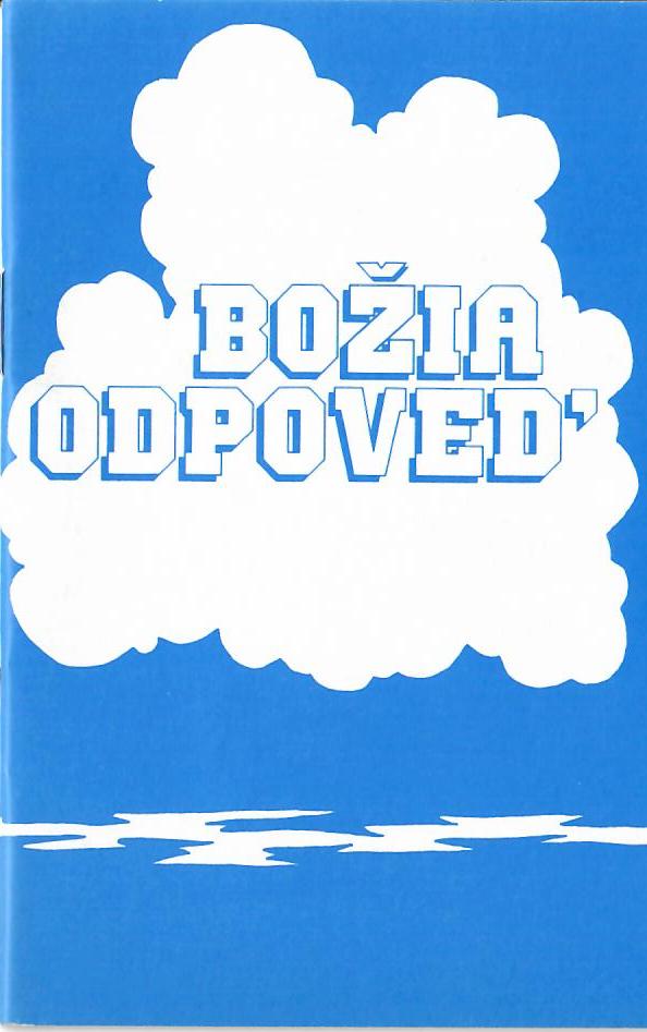 7522219 Gottes Antwort, Slowakisch, evangelistisches Heft