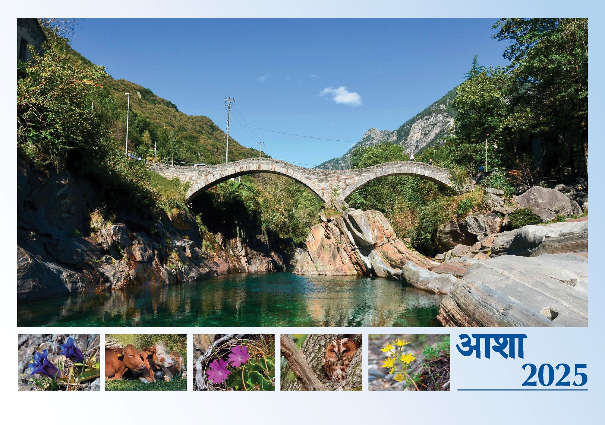 3527300-2025 Wandkalender 2025 Deutsch - Hindi