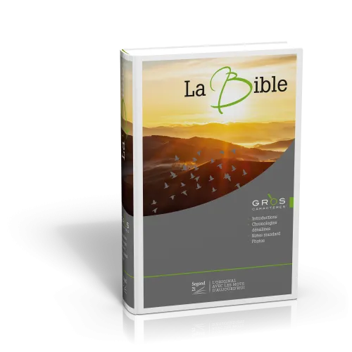 Bibel Französisch (SG21), Altes und Neues Testament, Großdruck
