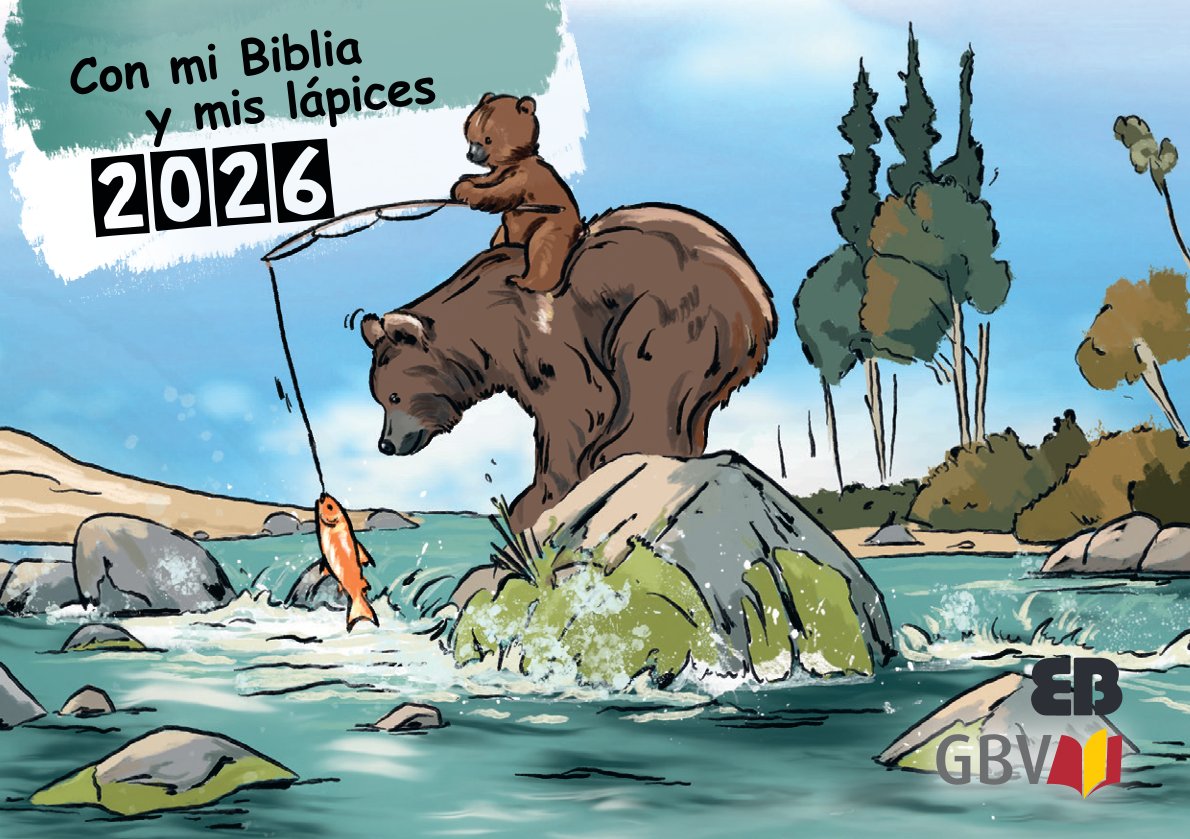Mit Stift und Bibel 2026 Spanisch, Kinderkalender
