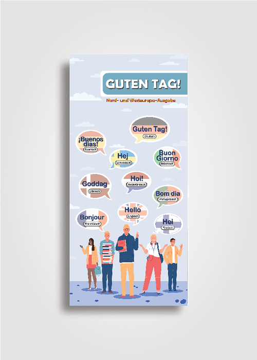 Guten Tag, Mehrsprachiges Verteilheft (Nord-Westeuropa/Afrika/Südamerika: blaue Ausgabe)