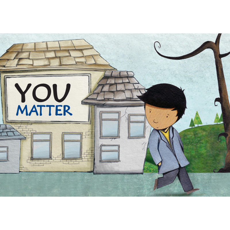 2682235 Du bist wichtig, Englisch, evangelistisches Heft