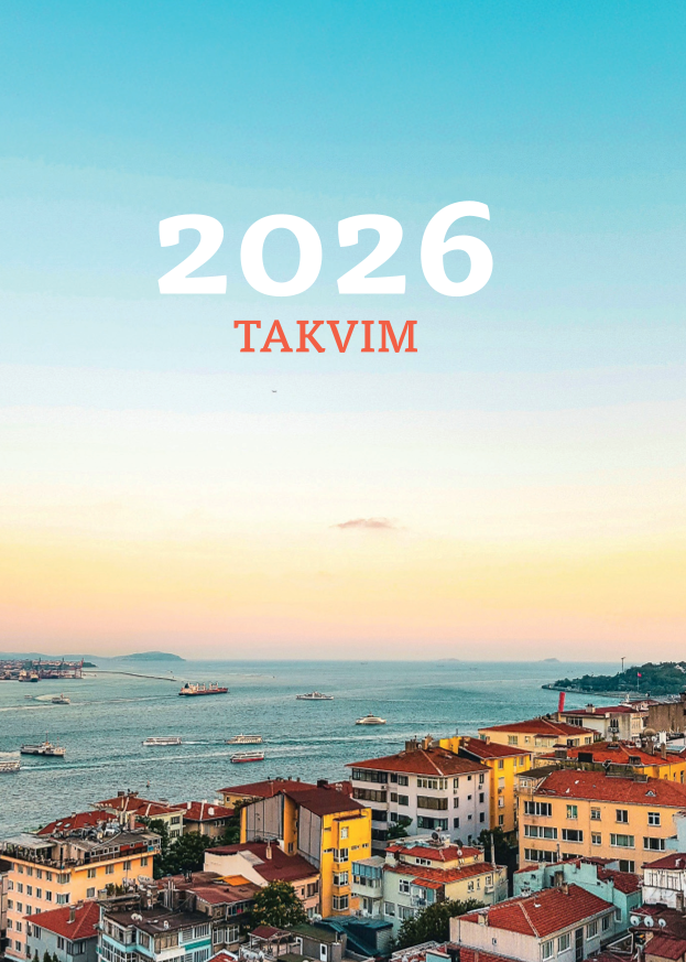 Buchkalender 2026 Türkisch