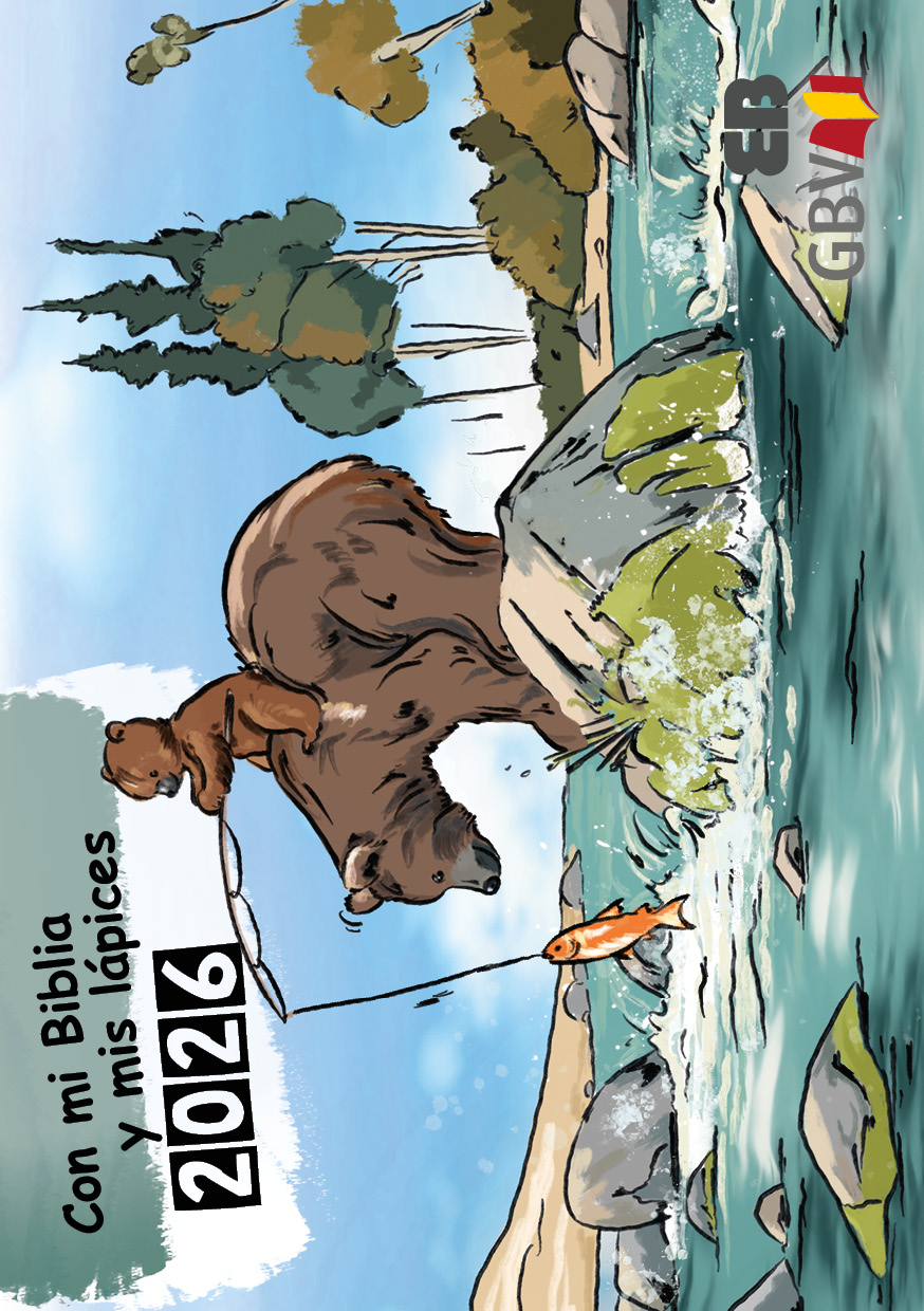 Mit Stift und Bibel 2026 Spanisch, Kinderkalender