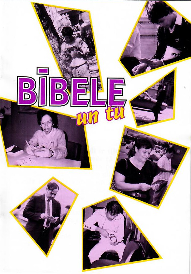 5002244 Die Bibel und du, Lettisch, Evangelistisches Heft