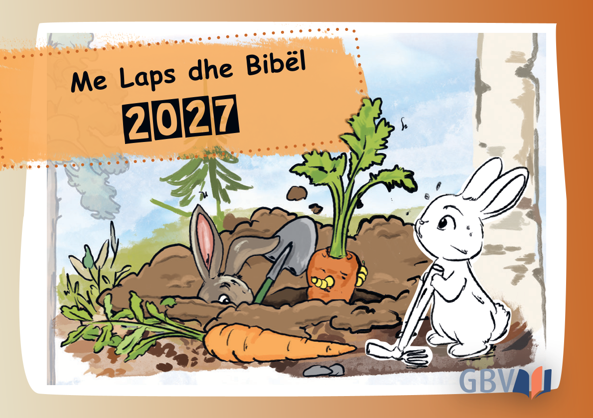 Mit Stift und Bibel 2027 Albanisch, Kinderkalender