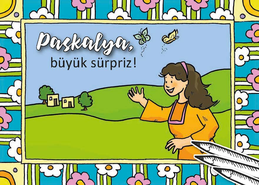 8686357 Osterheft für Kinder, Türkisch