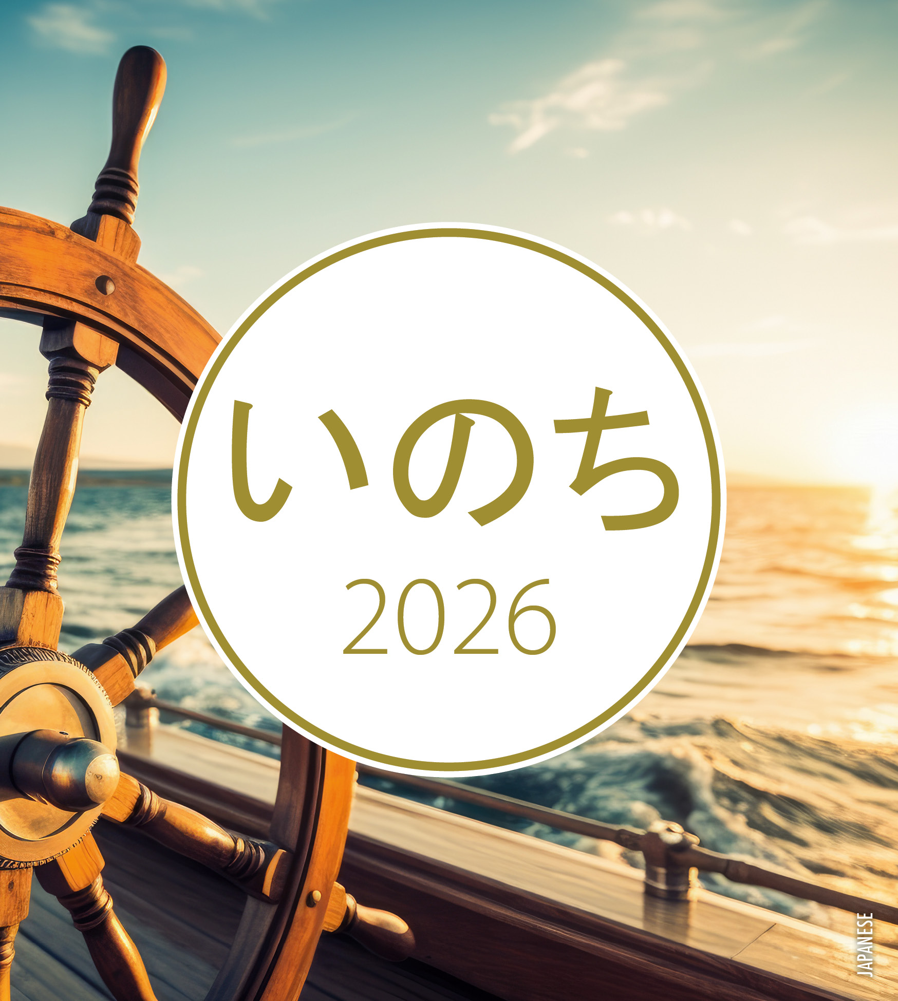 Leben 2026 Japanisch - Postkartenkalender