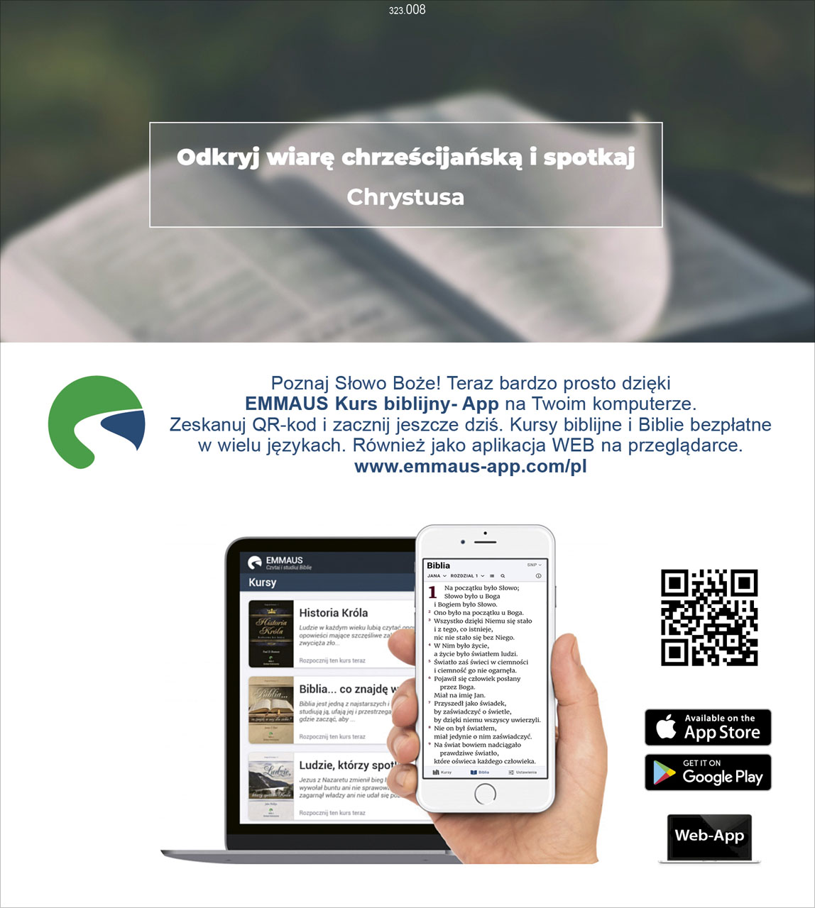 6567200-2025-RS-15 Einladung zur EMMAUS-Bibelkurs App
