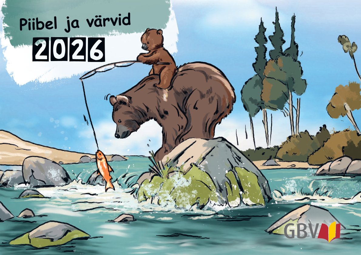 Mit Stift und Bibel 2026 Estnisch, Kinderkalender