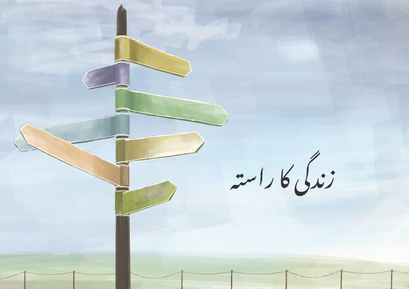 8962230 Der Weg zum Leben, Urdu, evangelistisches Heft
