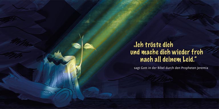 Karte "Trost", Deutsch