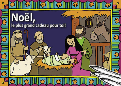 Weihnachtsheft für Kinder, Französisch