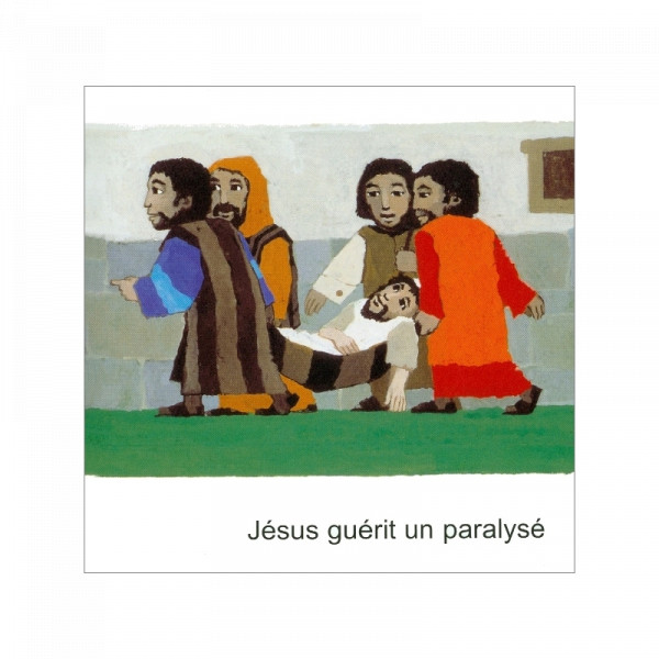 Kees de Kort, Jesus und der Gelähmte, Kinderheft Französisch