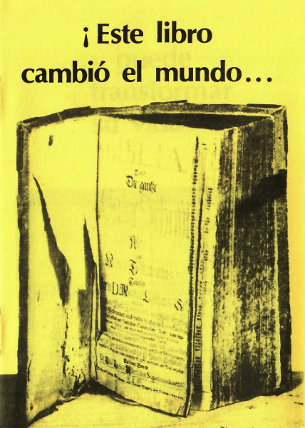 Evangelistisches Heft, Dieses Buch hat die Welt verändert, Spanisch