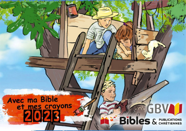 Mit Stift und Bibel 2023 Französisch, Kinderkalender