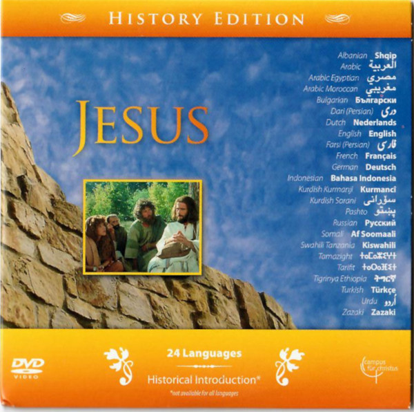 DVD Jesus-Film in 24 Sprachen, AUF RECHNUNG